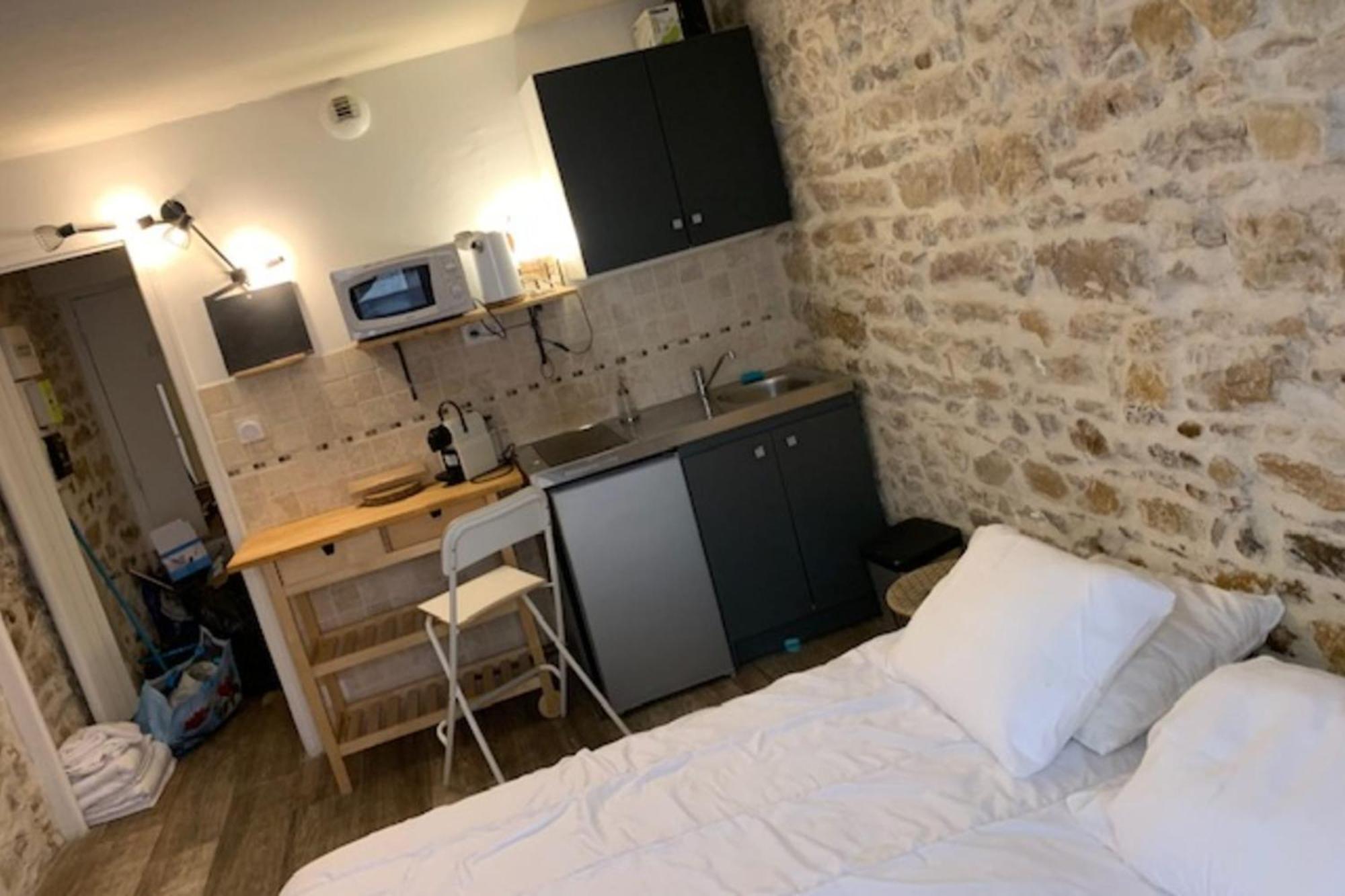 Studio With Exposed Stone Vieux Lyon Exterior photo